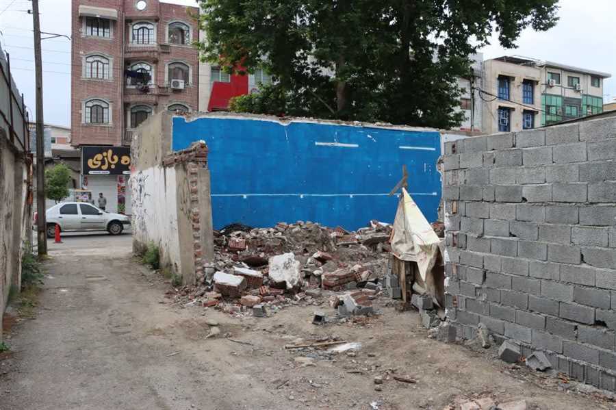 حذف ترافیک  ۵۰ساله خیابان جویبار توسط شهرداری قائمشهر