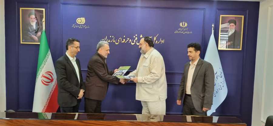تفاهم‌نامه دوجانبه همکاری در فنی و حرفه‌ای مازندران منعقد شد 