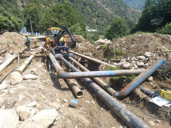 آب شرب 19 روستای کلاردشت پایدار می شود