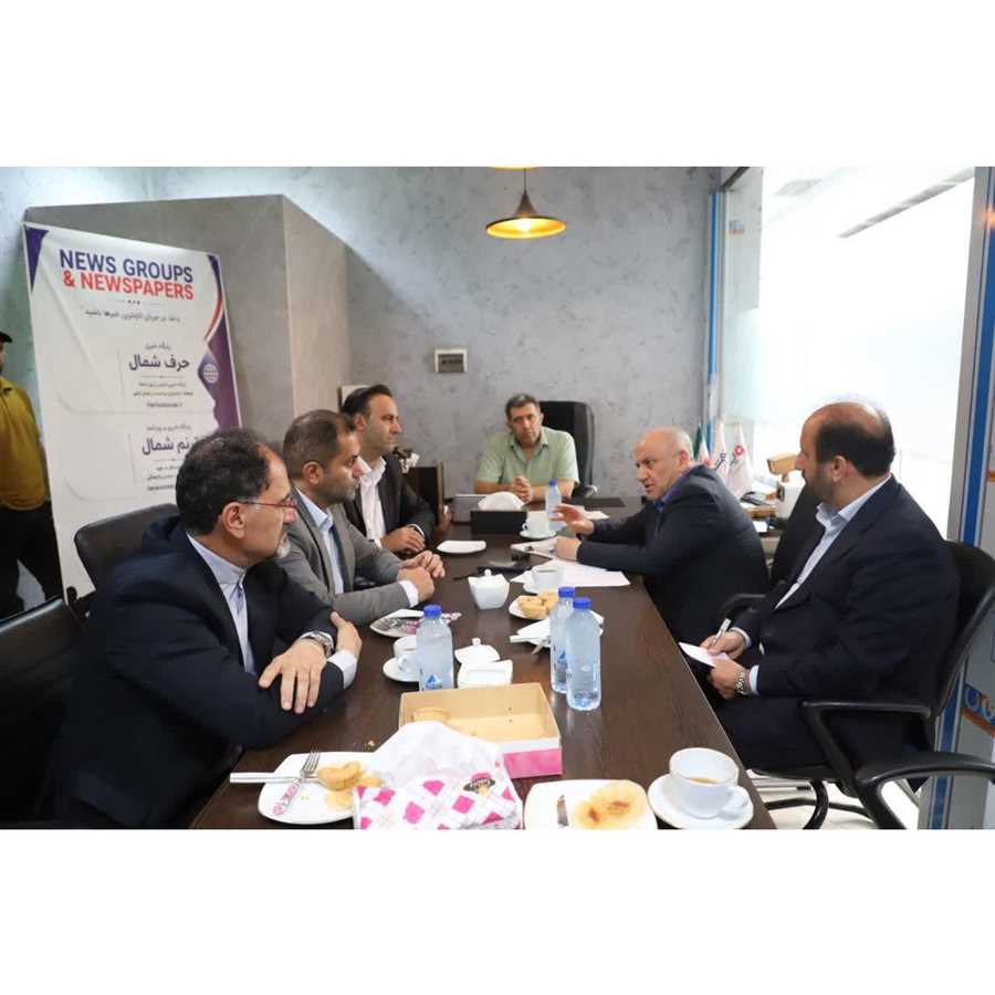 بازدید استاندار مازندران از دفتر روزنامه ترنم شمال